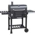 hero xl grill smoker grillwagen holzkohle grill grillkamin standgrill raeucherofen zubehoer